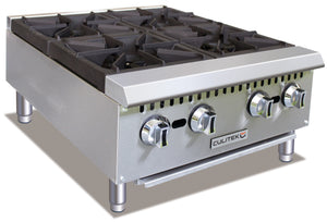 Culitek SS-Series Gas Countertop Hotplate, 24"W (CULCTH24NG)