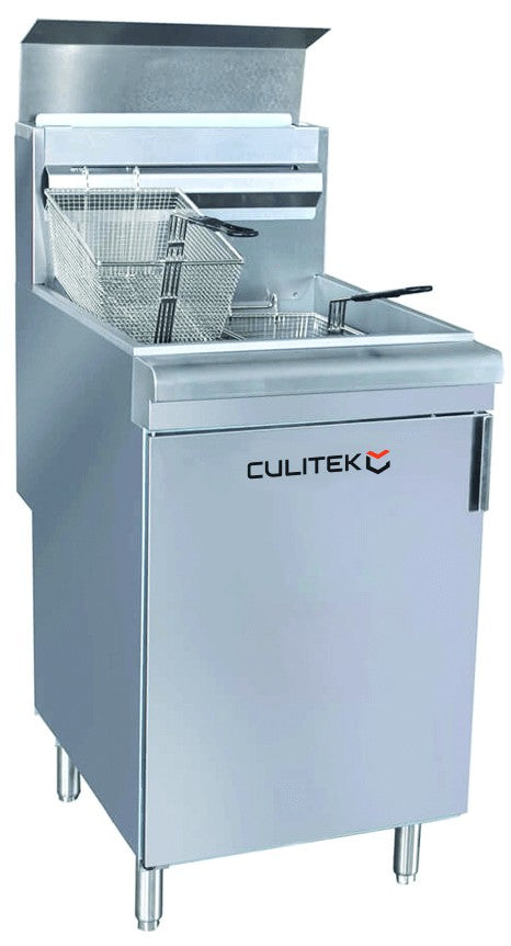 Culitek SS-Series LP Gas Fryer, 65 - 70 lb. (CULGF150LP)