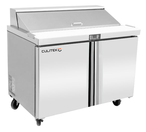 Culitek HD-Series Mega Top Salad/Sandwich Table, 48.2