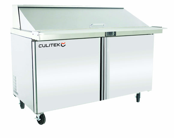 Culitek HD-Series Mega Top Salad/Sandwich Table, 60.2