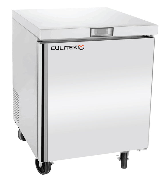 Culitek HD-Series Undercounter Reach-In Refrigerator, 27.5